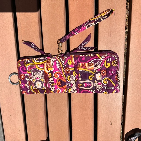 Vera Bradley Safari Sunset Passport Wallet/Wristlet - Picture 4 of 4
